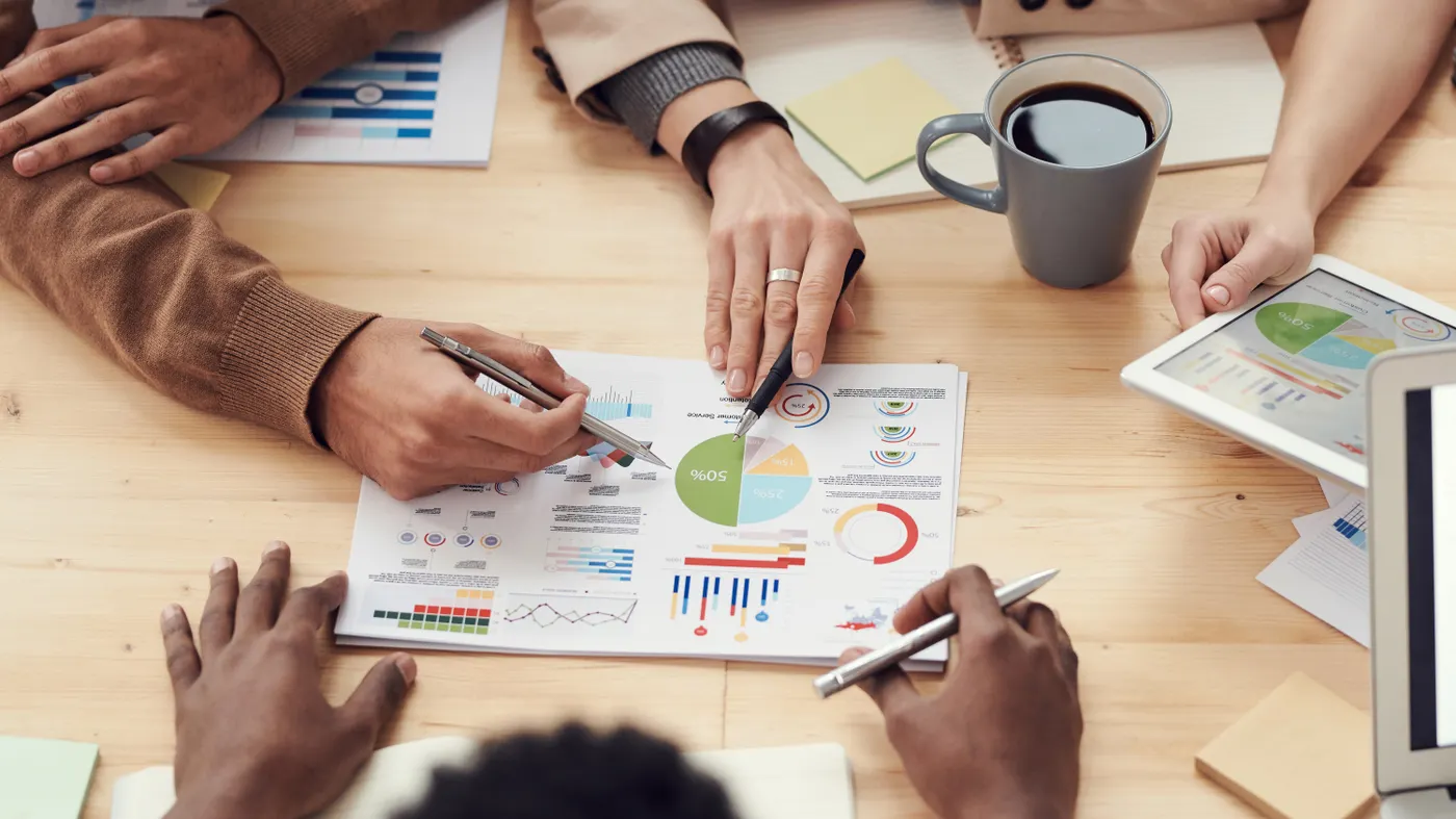 Reunión ejecutiva de finanzas corporativas